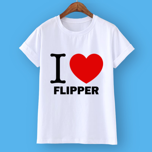 Футболка I love Flipper