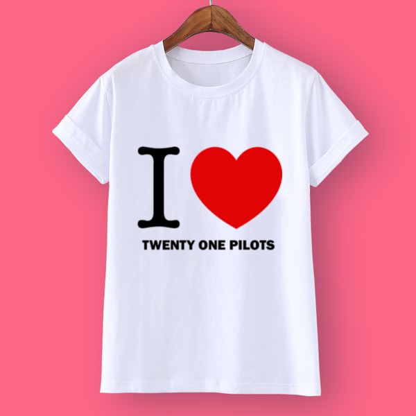 Футболка I love Twenty One Pilots