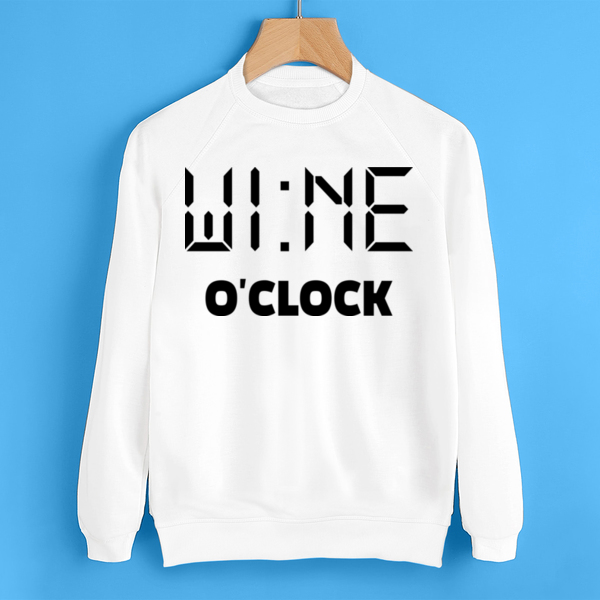 Свитшот Wine o'clock