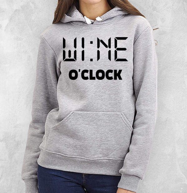 Толстовка Wine o'clock