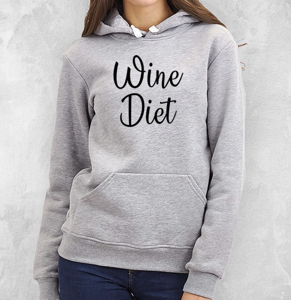 Толстовка Wine diet