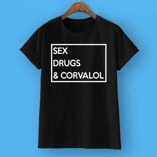 Мужская футболка Секс и виски, кокс карибский